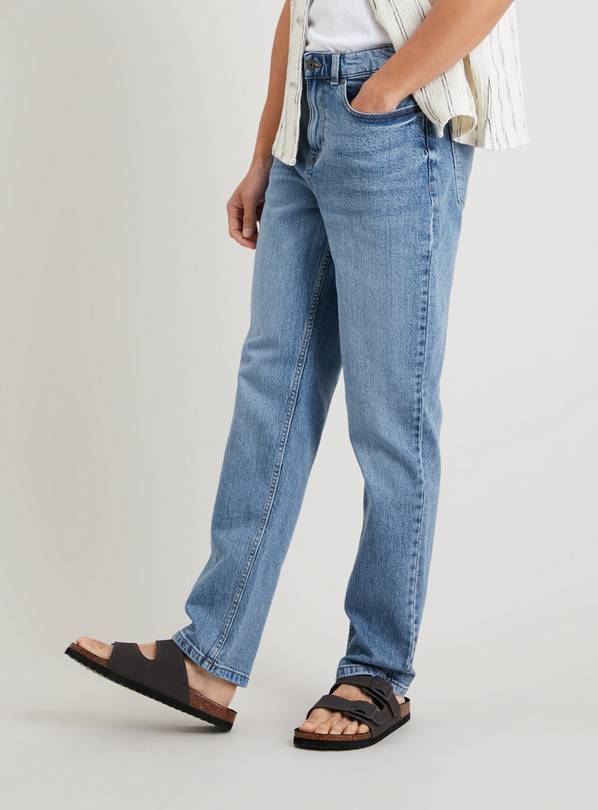 Buy Midwash Denim Straight Leg Jeans 40R Jeans Tu